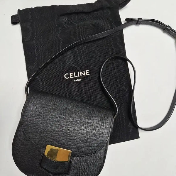 [BUNJANG] Celine Trotteur Bag Small Black / 셀린느 트로터백 스몰 블랙