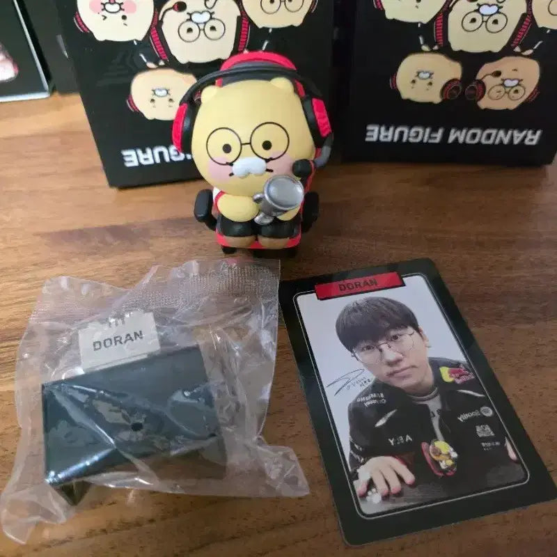 [BUNJANG] T1 Doran ChunSik Random Figure + Photocard Bundle Set / T1 도란 티원 춘식이 랜덤 피규어 + 포토카드 일괄 판매