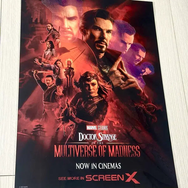 [BUNJANG] Marvel Doctor Strange ScreenX Poster (A3) / [초희귀한정판]영화 마블 닥터스트레인지 스크린엑스 포스터(A3)