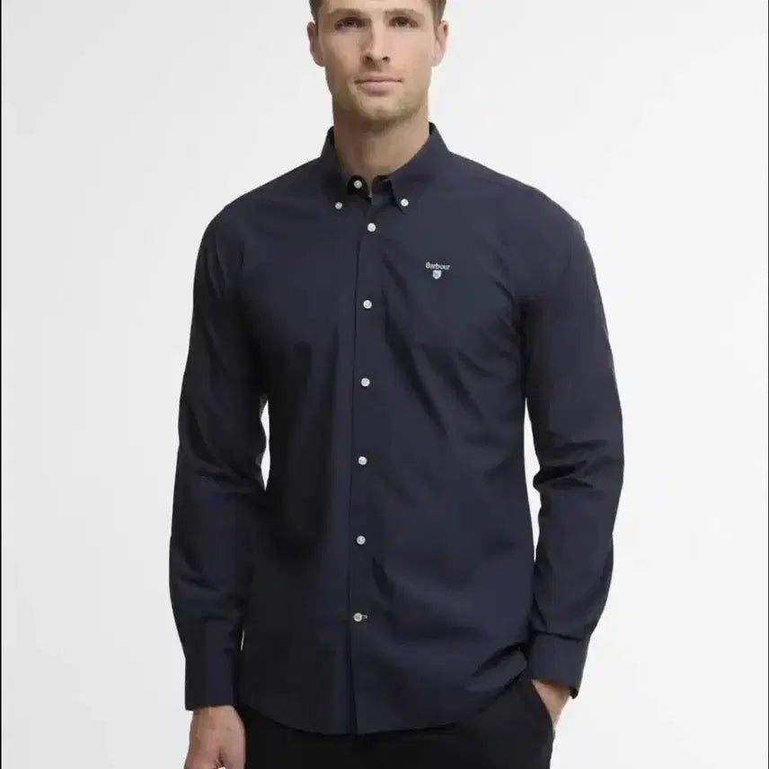 [BUNJANG] Barbour Tailored Fit Long-Sleeve Shirt / 바버 테일러드핏 긴팔셔츠