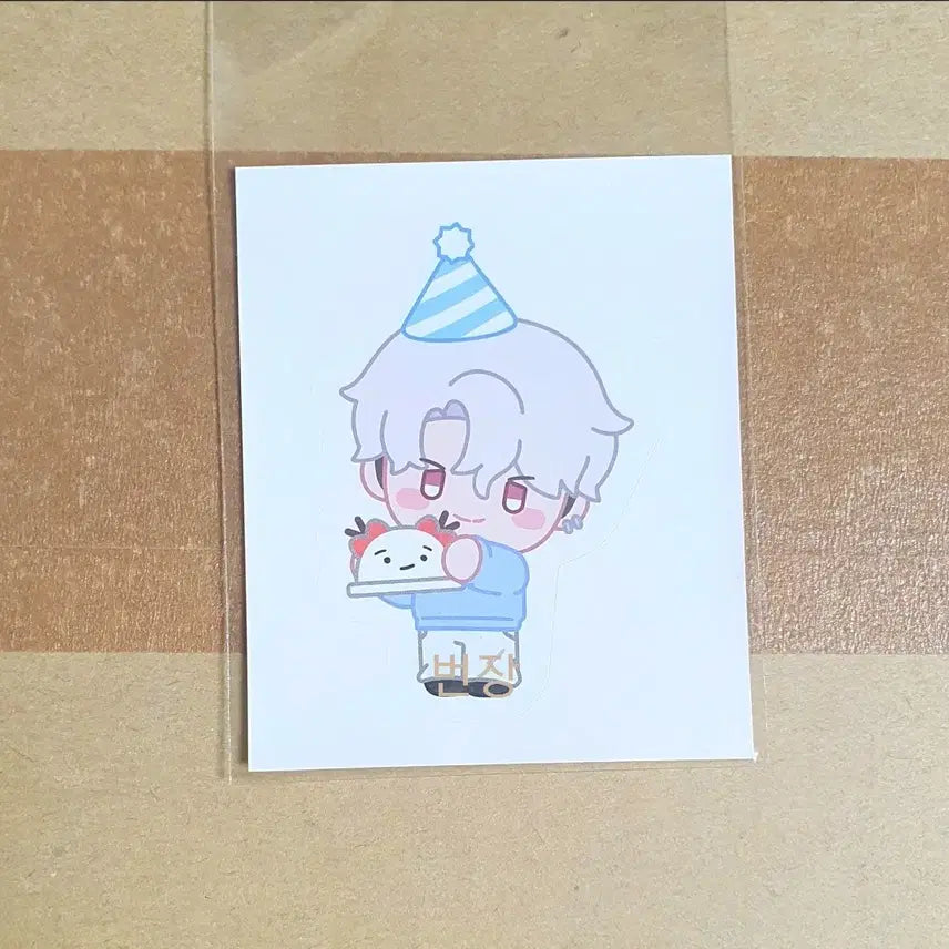 [BUNJANG] PLAVE Cafe Lucky Draw Sticker Eunho / 플레이브 십카페 럭드 플리 생일 스티커 은호