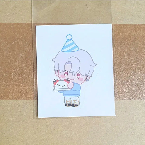 [BUNJANG] PLAVE Cafe Lucky Draw Sticker Eunho / 플레이브 십카페 럭드 플리 생일 스티커 은호