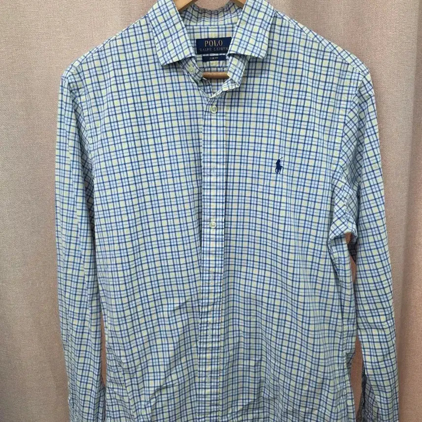[BUNJANG] Polo Ralph Lauren Checkered Button-Down Shirt / 폴로 랄프로렌 체크 남방 셔츠