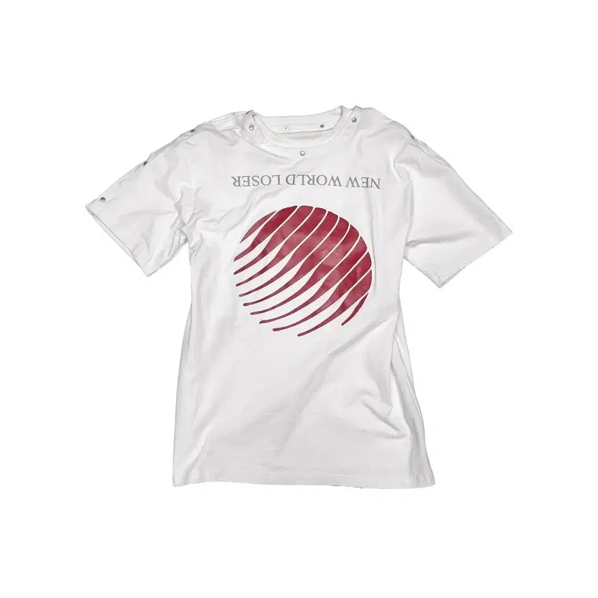 [BUNJANG] Hood By Air 17SS New World Loser T-Shirt White / 후드바이에어-17SS NEW WORLD LOSER 티셔츠-화이트-L