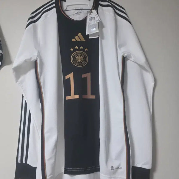 [BUNJANG] Adidas 22/24 Germany National Team Reus Long Sleeve Jersey (Size S/95) / 22/24아디다스 독일 국대 로이스 유니폼 져지 긴팔 판매 95S