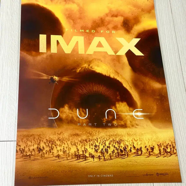 [BUNJANG] Dune IMAX Sandworm Poster (A3) / [전용박스포장]영화 듄 아이맥스 모래벌레 포스터(A3)