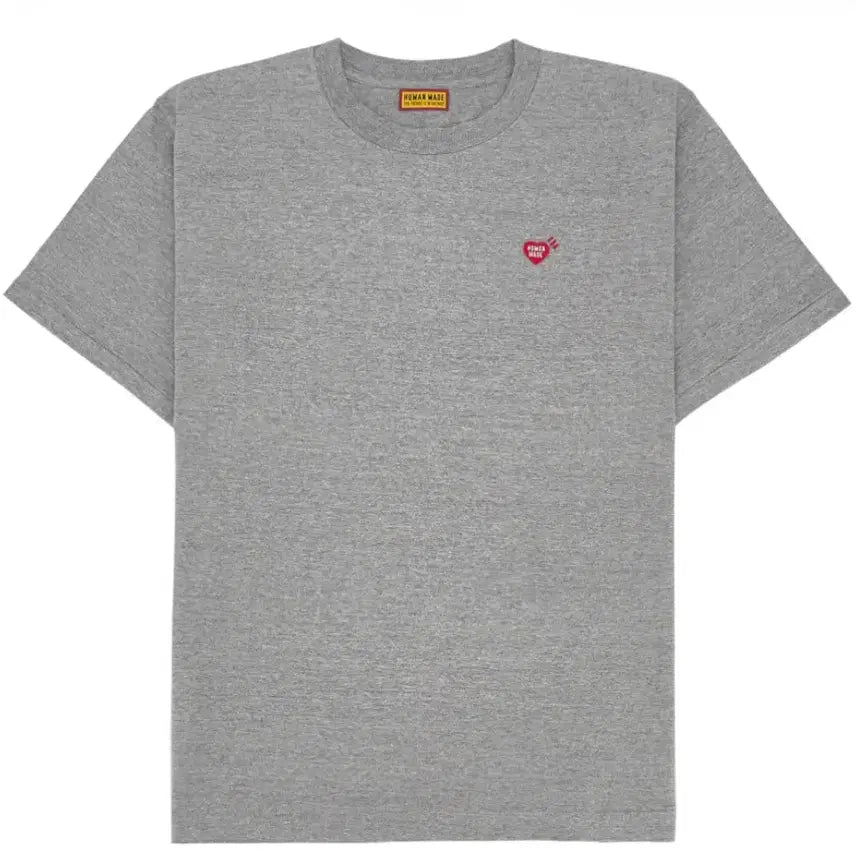[BUNJANG] Human Made Heart Logo T-Shirt Grey XL / 휴먼메이드 하트로고 반팔티 그레이 XL 새상품