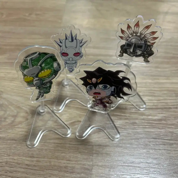 [BUNJANG] JoJo's Bizarre Adventure Stand Gacha Acrylic Figure Set / 죠죠의 기묘한 모험 스탠드 가챠 피규어 아크릴 7종 죠죠