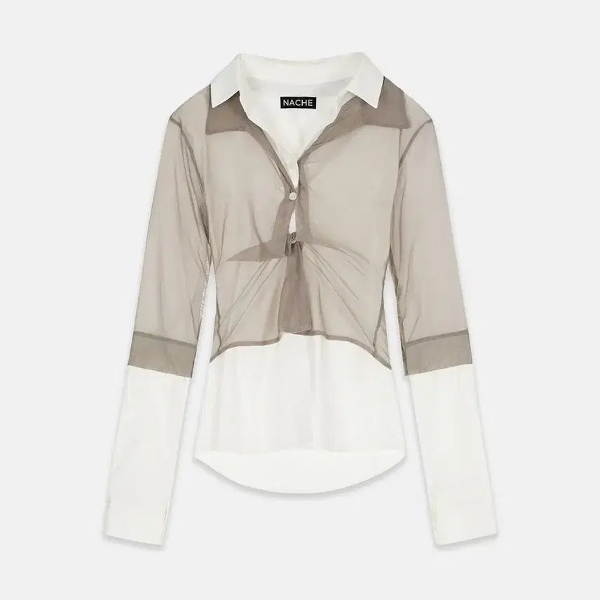 [BUNJANG] NACHE Layered Shirt / 나체 NACHE 레이어드 셔츠