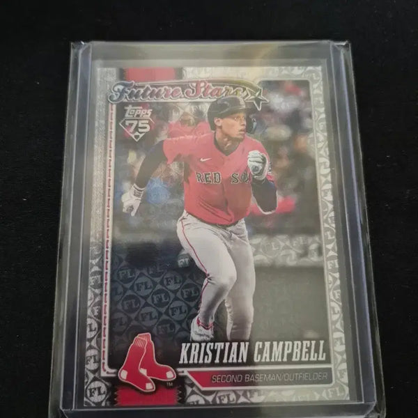 [BUNJANG] MLB Boston Red Sox Christian Campbell Spring Training Baseball Card / [MLB] 보스턴 레드삭스 크리스티안 캠벨 스프링 트레이닝