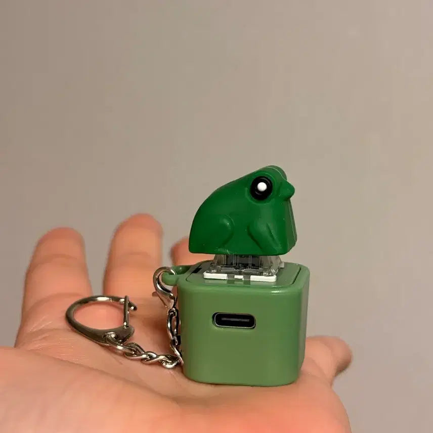 [BUNJANG] Frog Sound Clicker Keychain / 개구리 소리나는 클리커 키링