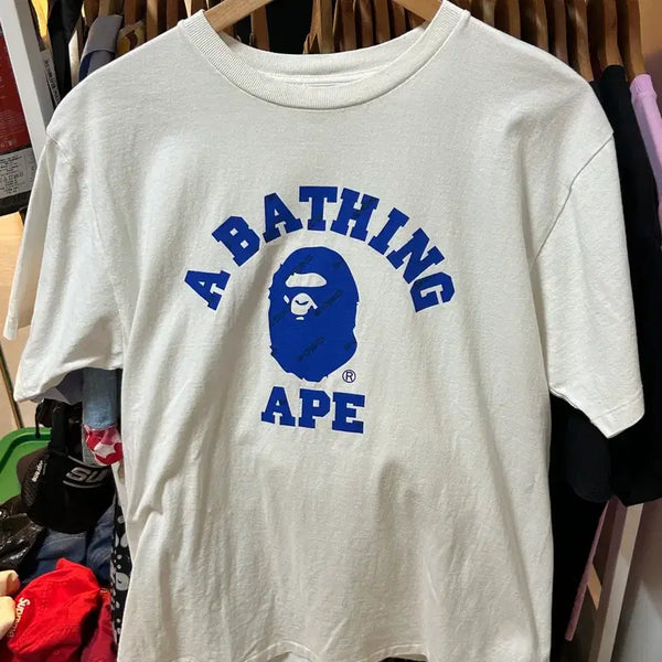 [BUNJANG] BAPE College Logo Tee / BAPE College Logo Tee