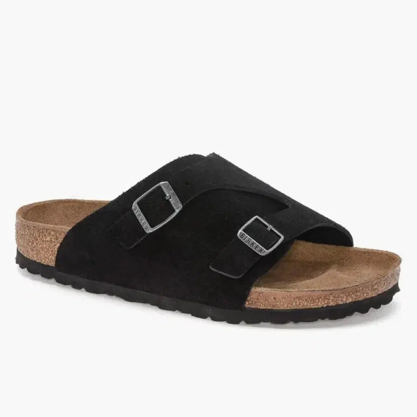 [BUNJANG] Birkenstock Zurich Regular Fit Sandals - Black, Size 280mm (43) / 새상품) 버켄스탁 취리히 280mm(43/블랙)