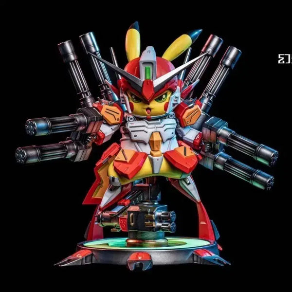 [BUNJANG] HZ Pikachu Gundam Heavy Arms Resin Figure / HZ 피카츄 건담 헤비암즈 레진 피규어