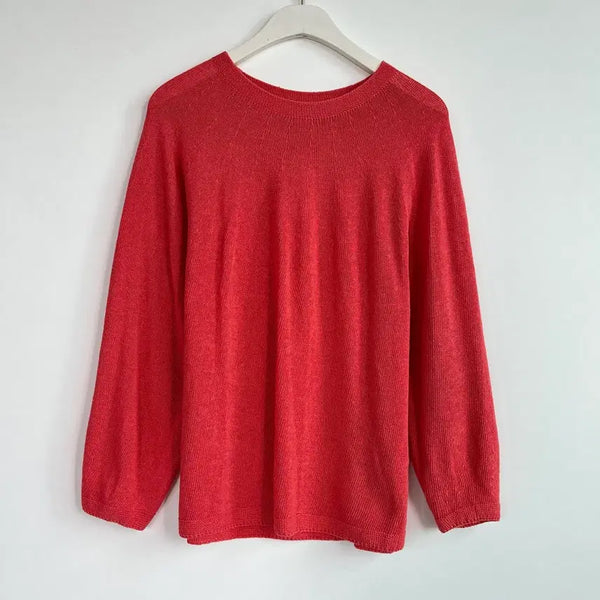 [BUNJANG] Flamingo Cotton Net Knit Coral Size 100 / 플라밍고 코튼 그물 니트 코랄 100