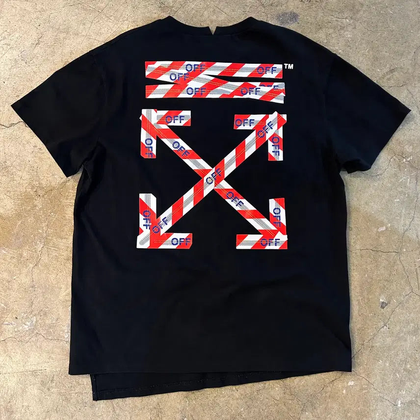 [BUNJANG] Off-White Black Arrows Short Sleeve T-Shirt / OFF WHITE 오프화이트 블랙 에로우 반팔티