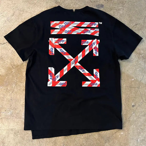 [BUNJANG] Off-White Black Arrows Short Sleeve T-Shirt / OFF WHITE 오프화이트 블랙 에로우 반팔티
