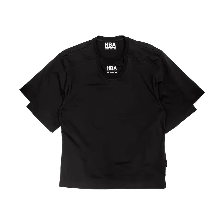[BUNJANG] Hood By Air 14SS Double T-Shirt Black S / 후드바이에어 - 14SS 더블 티셔츠 - 블랙 - S