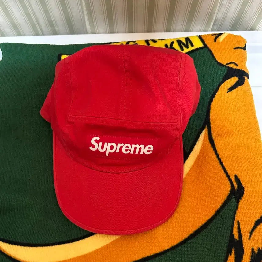 [BUNJANG] Supreme Camp Cap Red / Supreme Camp Cap Red