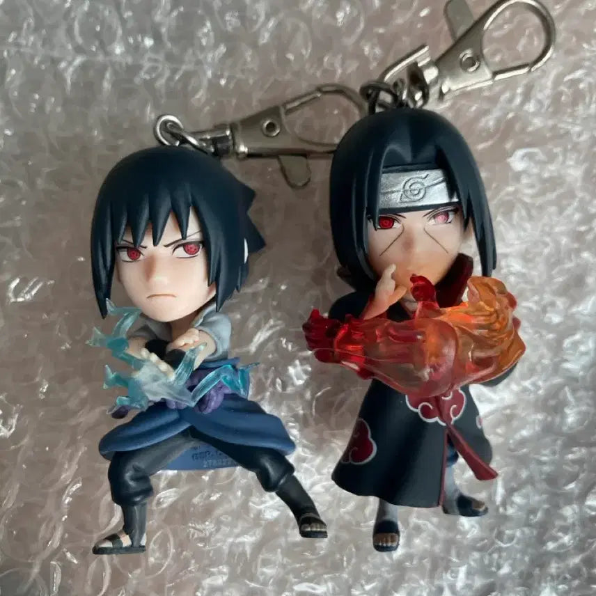 [BUNJANG] Naruto Itachi Sasuke Figure Keychain / 나루토 이타치 사스케 피규어 키링