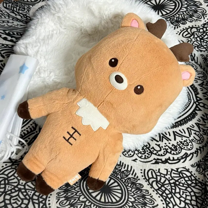 [BUNJANG] 40cm Large Urak-Bum Plush (Opened, Bag Included) / 40cm 대왕 우락밤 (개봉 ㅇ 가방 ㅇ)