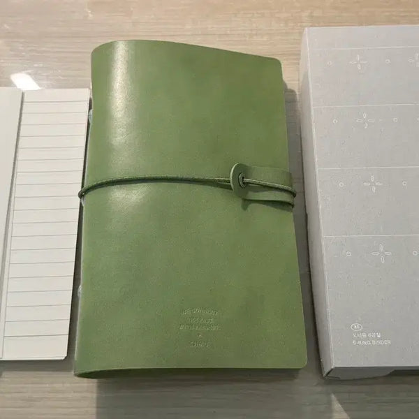 [BUNJANG] OIMU 6-Ring A6 Diary/Binder - Grass Green / 오이뮤 OIMU 6공철 A6 다이어리/바인더 잔디색