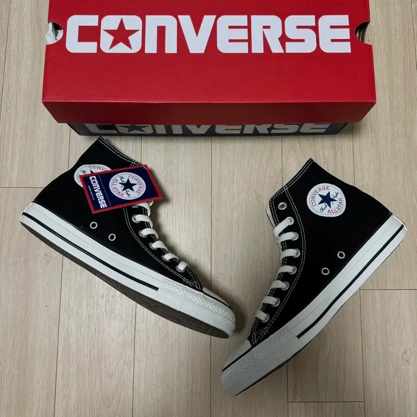 [BUNJANG] Converse Japan All Star High Black (255mm) / 컨버스 재팬 올스타 하이 255 블랙
