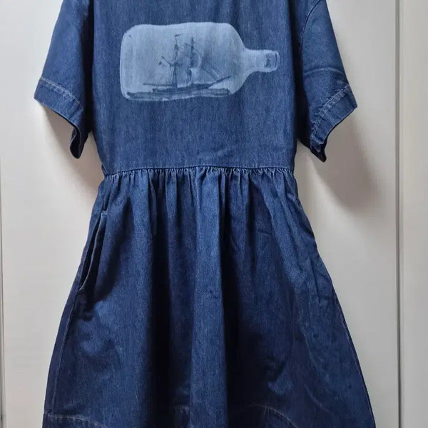 [BUNJANG] Max Mara Sportmax Denim Dress / 막스마라 스포트막스 데님 원피스 40