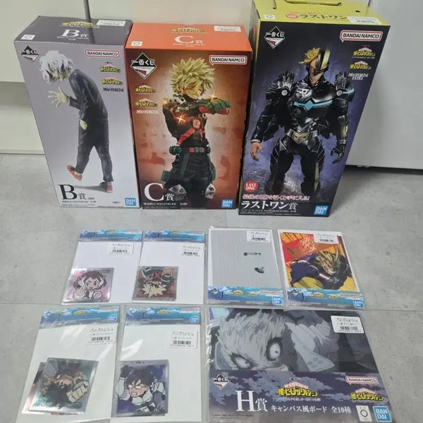 [BUNJANG] My Hero Academia Ichiban Kuji Figures Bundle Set (Shigaraki B, Bakugo C, Armored All Might Last One) / (일괄택포37)나히아 제일복권 시가라키b, 바쿠고c,아머드올마이트라스트원