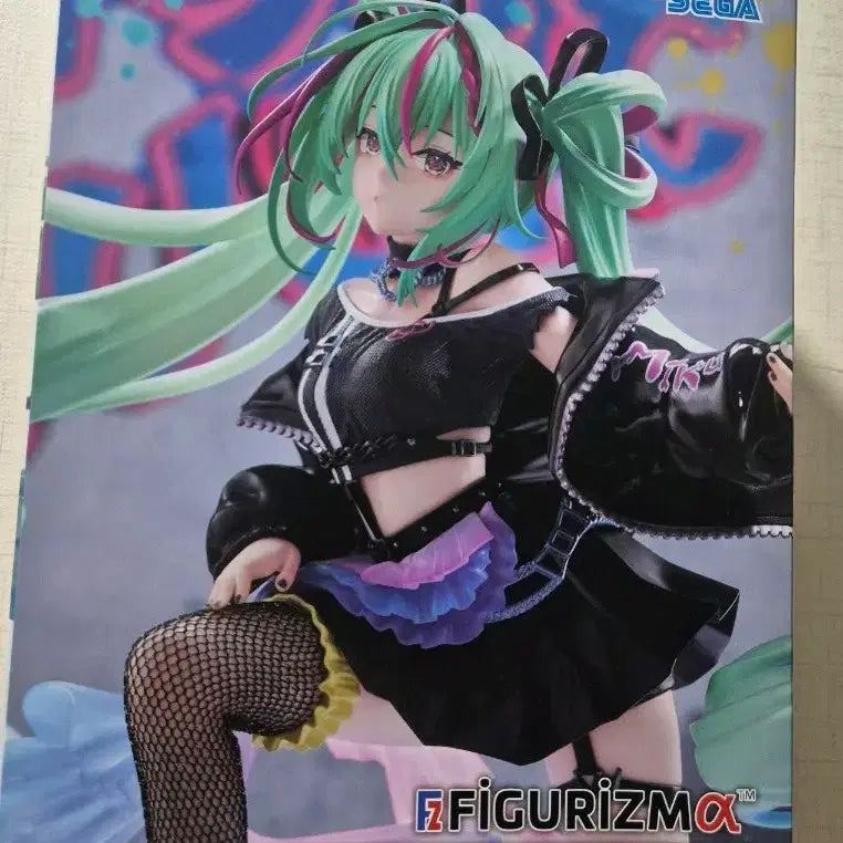 [BUNJANG] Sega Hatsune Miku Punk Figureism Figure / 세가 하츠네 미쿠 펑크 피규어리즘