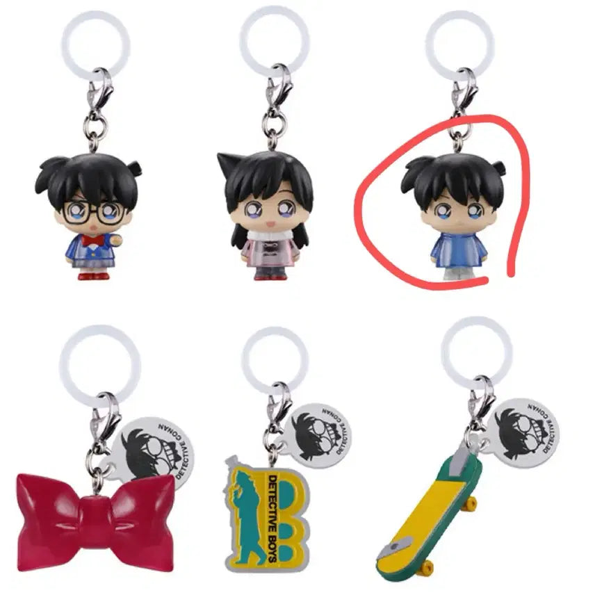 [BUNJANG] Detective Conan Mejirushi Series 3 Shinichi Kudo Figure Keychain / 명탐정 코난 메지루시 3탄 남도일 쿠도 신이치