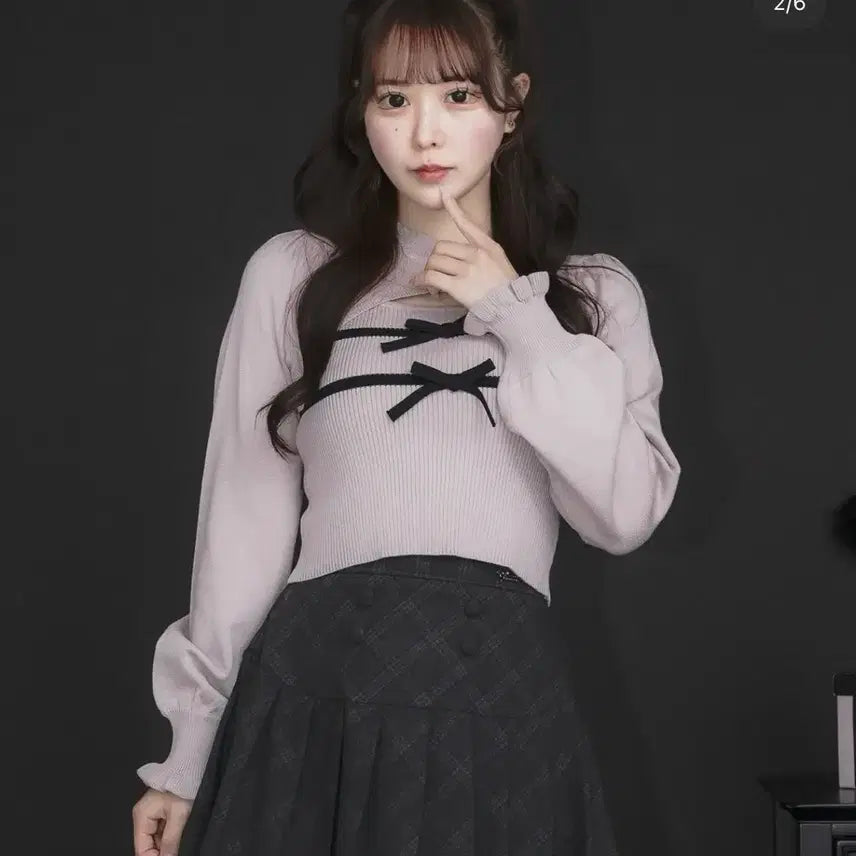 [BUNJANG] Pium Top Blouse / 피움 pium 탑 상의 / 양산형 지뢰계 양지뢰 스나계