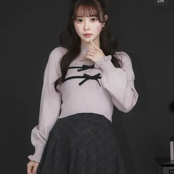 [BUNJANG] Pium Top Blouse / 피움 pium 탑 상의 / 양산형 지뢰계 양지뢰 스나계