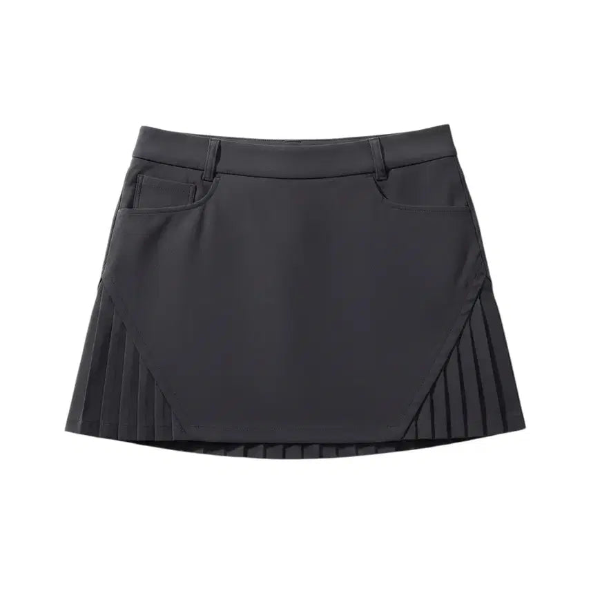 [BUNJANG] Volvik Pleated Golf Skirt BK / 여성67/ 볼빅 플리츠 골프스커트BK 23-113