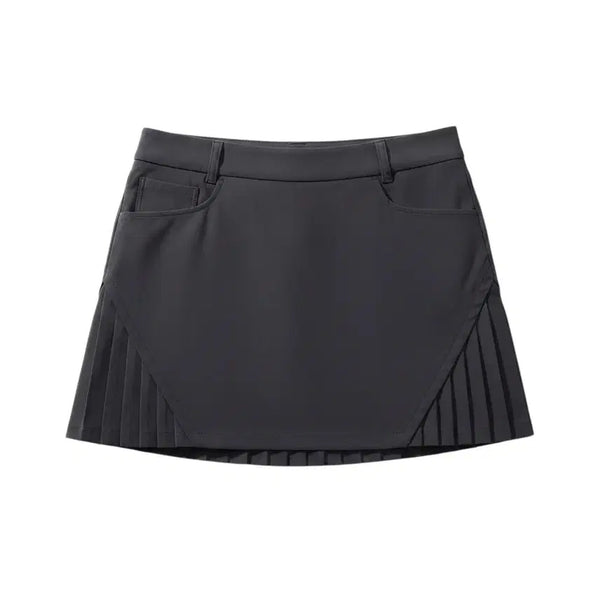 [BUNJANG] Volvik Pleated Golf Skirt BK / 여성67/ 볼빅 플리츠 골프스커트BK 23-113