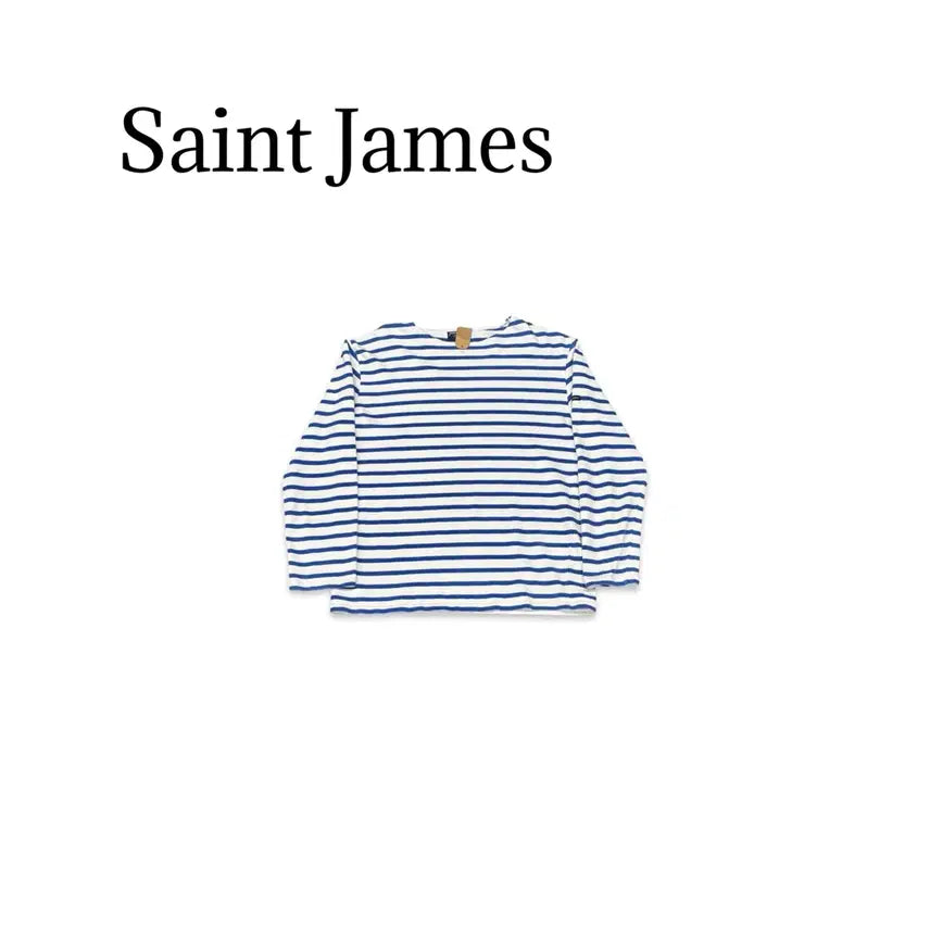 [BUNJANG] Saint James Long Sleeve Striped T-Shirt / (90)세인트제임스 단가라 긴팔