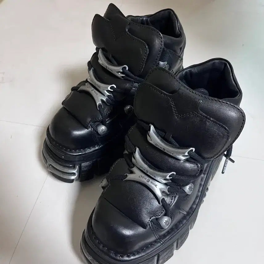 [BUNJANG] Newrock 37 Boots / 뉴락 37사이즈