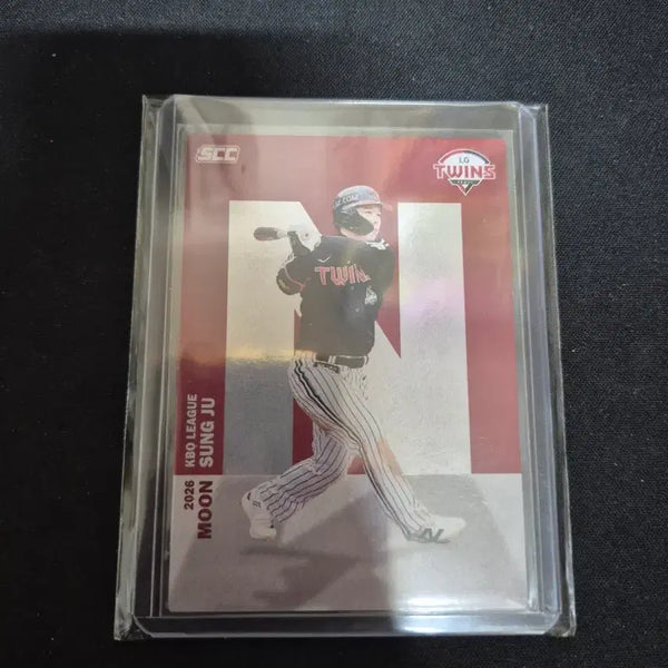 [BUNJANG] LG Twins Moon Sung-ju Alphabet Card / [SCC KBO] LG 트윈스 문성주 알파벳