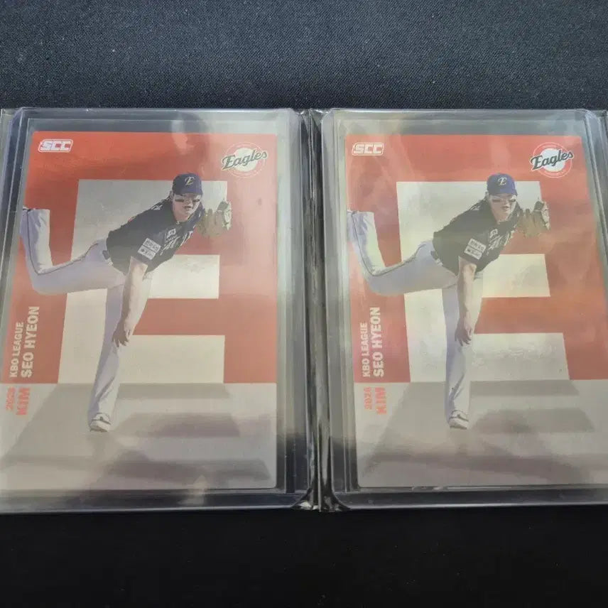 [BUNJANG] SCC KBO Hanwha Eagles Kim Seo Hyun Alphabet Card / [SCC KBO] 한화 이글스 김서현 알파벳 장당