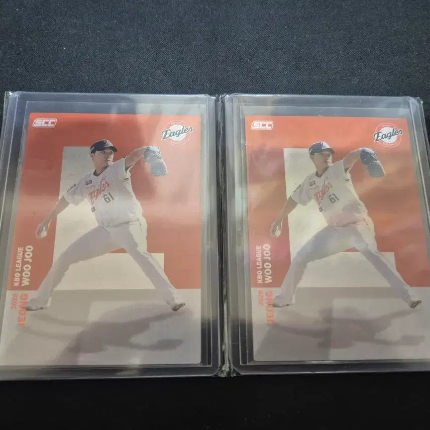 [BUNJANG] MLB Hanwha Eagles Jung Woo-joo Alphabet Card / [MLB] 한화 이글스 정우주 알파벳 장당