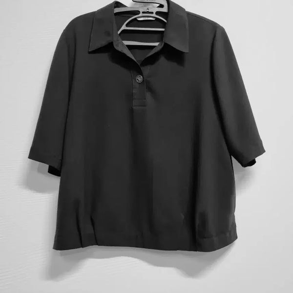 [BUNJANG] JISEN Black Blouse Shirt Size 100 / 지센 블랙 셔츠 블라우스 100