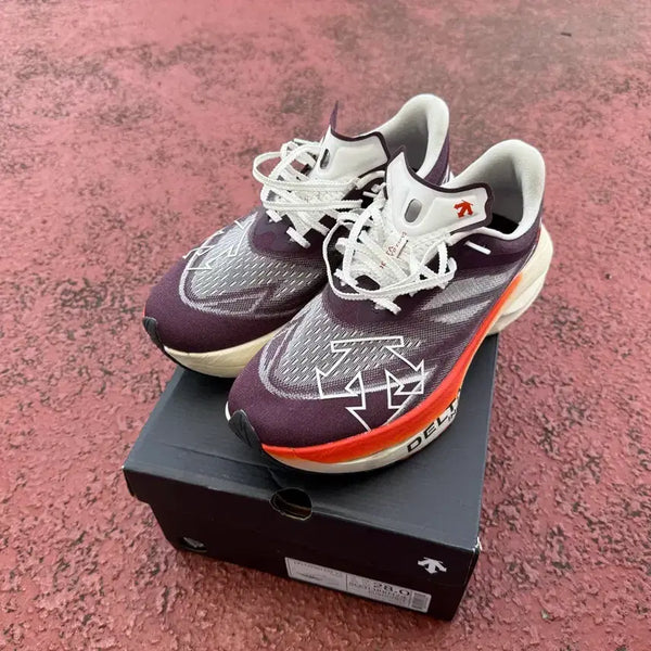 [BUNJANG] Descente Delta Pro EXP v2 Purple Running Shoes 280mm / 데상트 델타프로 EXP v2 퍼플 색상 280