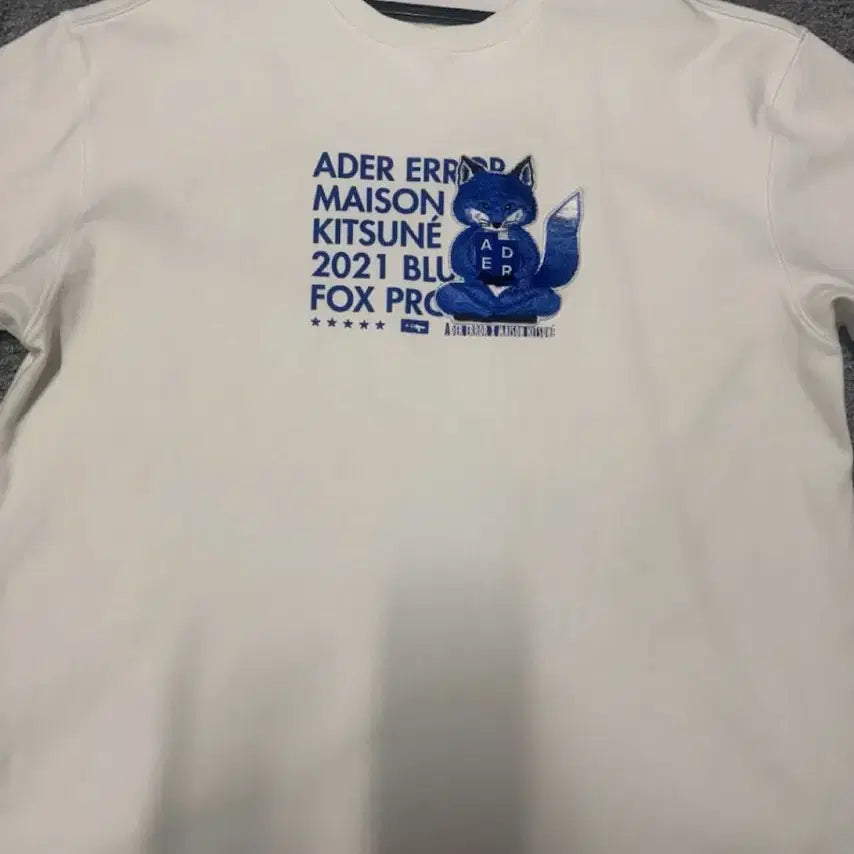 [BUNJANG] Ader Error x Maison Kitsuné T-shirt / 아더에러&메종키츠네 반팔(정품!!!)