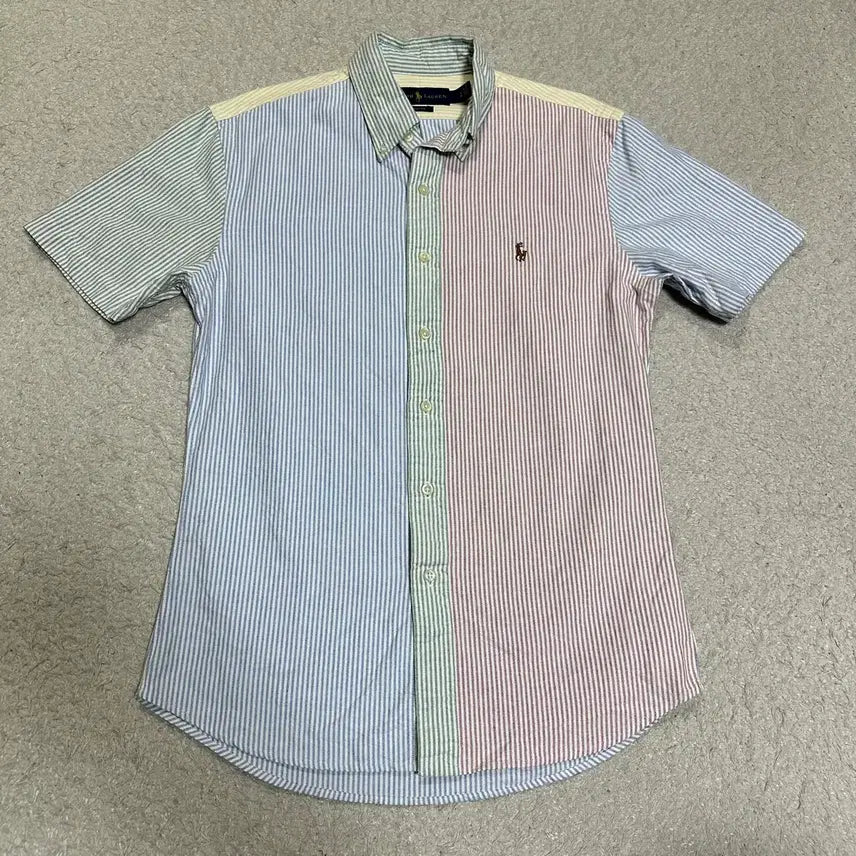 [BUNJANG] Polo Ralph Lauren Striped Short Sleeve Shirt Size S / 폴로 랄프로렌 반팔 셔츠 스트라이프 s