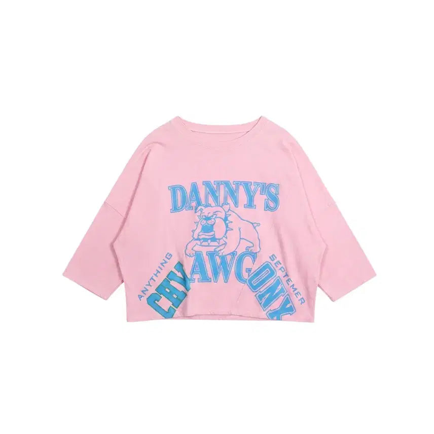 [BUNJANG] Women's Oversized Lettering Sweatshirt / 여성F/ 레터링 오버핏 맨투맨PK 25-92