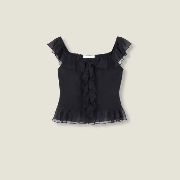 [BUNJANG] LePlaine Ruby Blouse M / 르플레인 루비 블라우스 M