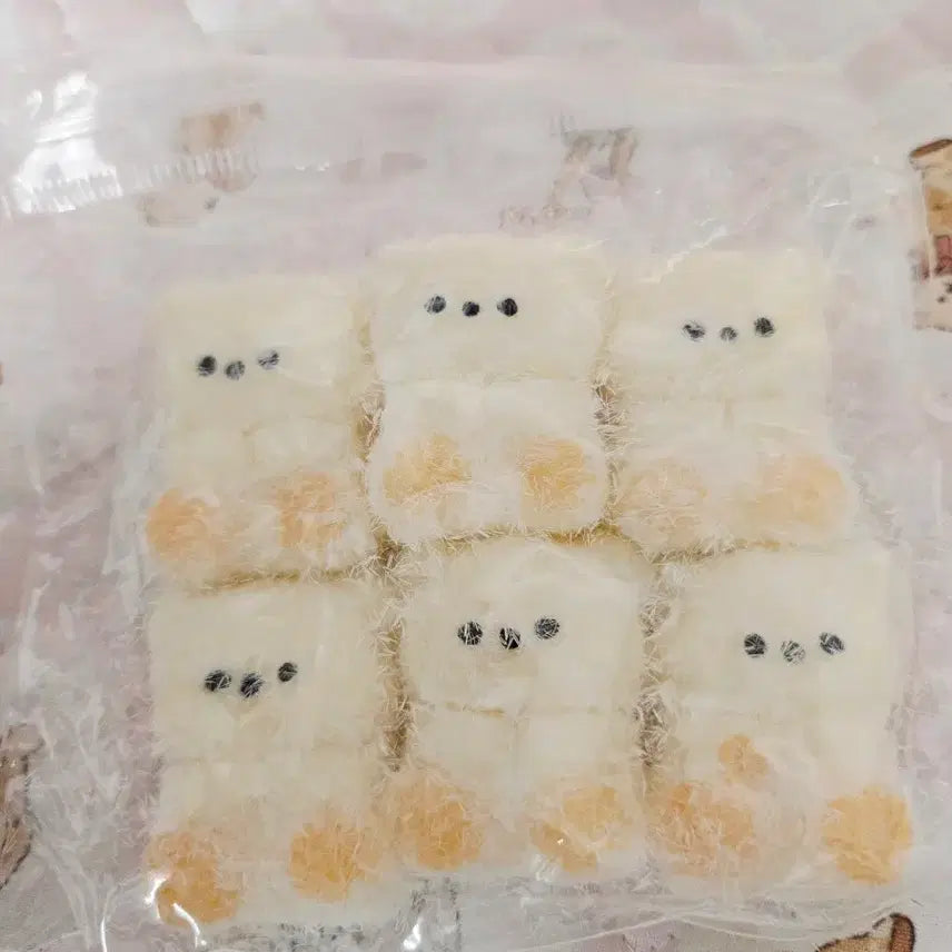 [BUNJANG] Sugar Powder Bear Plush Set / 설탕가루 곰말랑이