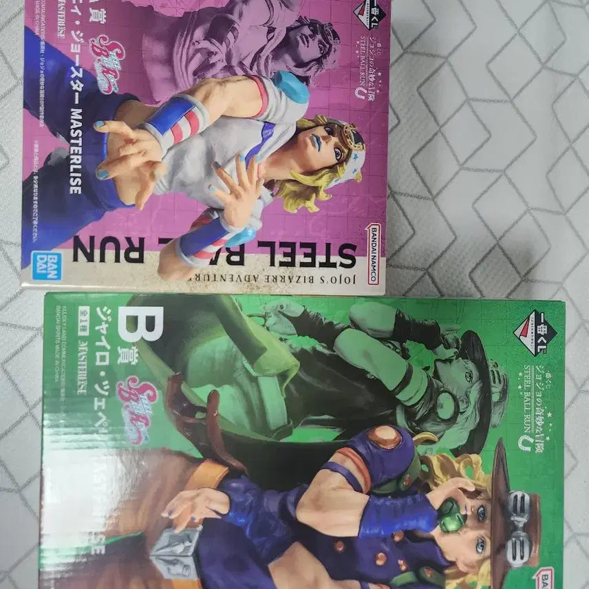 [BUNJANG] JoJo's Bizarre Adventure Steel Ball Run Ichiban Shoji A & B Prize Figures Bundle Set (Sealed) / (택포 11)제일복권 죠죠 스틸볼런 미개봉 A,B상 일괄판매