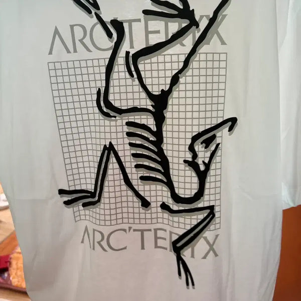 [BUNJANG] Arc'teryx Arc'teryx Multi Bird Logo SS T-Shirt White / 아크테릭스 아크멀티 버드 로고 SS 티셔츠 화이트 라이트 엑라사이즈