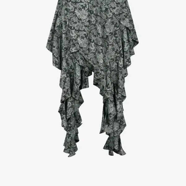 [BUNJANG] YCH 26SS Floral Ruffle Skirt / YCH 와이씨에이치 26SS 플로랄 러플 스커트